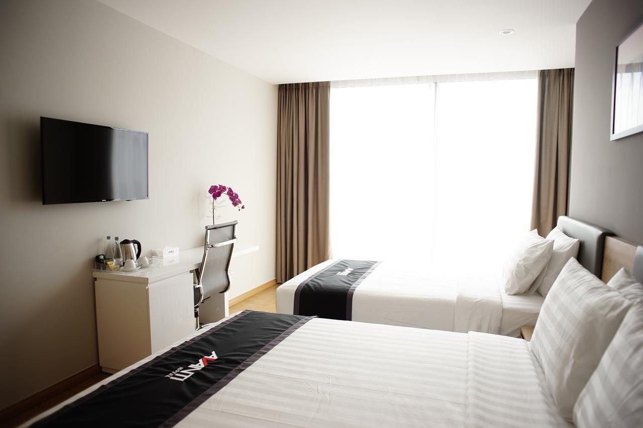 Phòng Deluxe 2 Giường Đơn Nhìn Ra Thành Phố
